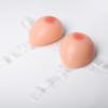 Strap-on Silicone Breast Forms, Teardrop Concave Bottom Fake Boobs, H Cup Brown for Mastectomy, Crossdresser & Transgender(Skincolor,C Cup) view 4