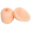 Self-Adhesive Silicone Fake Boobs EE Cup Brown, Teardrop Breast Forms Mastectomy Prosthesis for Crossdresser Transgender(Skincolor,DD Cup) view 1
