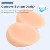 Self-Adhesive Silicone Fake Boobs EE Cup Brown, Teardrop Breast Forms Mastectomy Prosthesis for Crossdresser Transgender(Skincolor,DD Cup) view 4