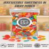 BG 500g Hardboiled Wrapped Old Fashioned Sweet Shop Candies Retro Boiled Sweets Sherbet, Liquorice, Humbugs, Aniseed, Barley Sugar, Pears, Mints - Choose Your 500g Pouch (Chocolate Limes) view 4