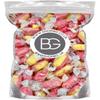 BG 500g Hardboiled Wrapped Old Fashioned Sweet Shop Candies Retro Boiled Sweets Sherbet, Liquorice, Humbugs, Aniseed, Barley Sugar, Pears, Mints - Choose Your 500g Pouch (Rhubarb & Custards) view 1