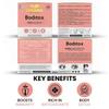 Ayurganica Boditox Herbal Tea with 9 Active Ingredients - 40 Counts Detox Tea For Liver & Body Cleanse Lemon Balm, Turmeric, Green Tea, Licorice & Lemongrass Silk Pyramid Individual Tea Bags view 2