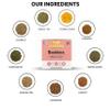 Ayurganica Boditox Herbal Tea with 9 Active Ingredients - 40 Counts Detox Tea For Liver & Body Cleanse Lemon Balm, Turmeric, Green Tea, Licorice & Lemongrass Silk Pyramid Individual Tea Bags view 4