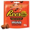 NewReese Milk Chocolate Peanut Butter Cups Pouch 90g, Pack Of 4 Mini's Unwrapped Pouch Perfect For Gifting and Sharing For Everyone view 2