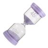 Abaodam 45-minute Sauna Hourglass Timer, Waterproof Spa Sand Timer in Macaron Purple, Bathroom and Shower Countdown Accessory for Sauna and Bathing Use view 1