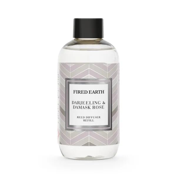 Darjeeling & Damask Rose Diffuser Refill 200ml Floral and Fresh Tea Scent to Top Up Your Existing Diffuser Keeps Home Calm and Refined,Cosy Gift Idea-M92 (Refill)