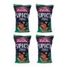 Estrella Cheese And Jalapeno Chips 115G Crinkle Cut Potato Chips, Crispy And Crunchy Taste Product Of Lithuania Pack Of 4 view 1