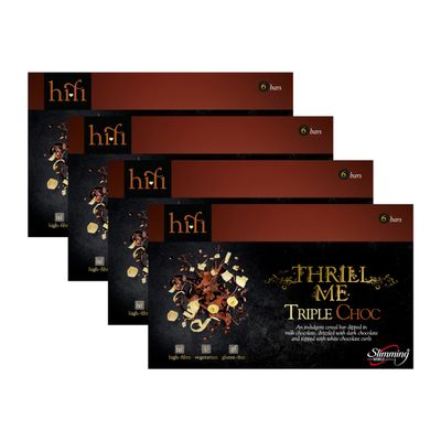 Slimming World Hi-fi bars - Triple choc flavour, 8 packs of 6 bars