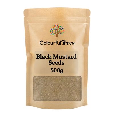 Black Mustard Seeds 500g by Colourful Trees
