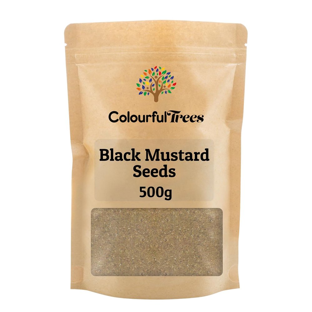 Black Mustard Seeds 500g by Colourful Trees
