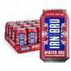 Barr & IRN-BRU & BOTTLES - No Sugar Fizzy Drink Soft Drink Cans Variety Flavours Zero Sugar Carbonated Drinks (IRN-BRU-CANS - 24 x 330ml, Winter Bru Spiced Ginger & Cinnamon) view 1