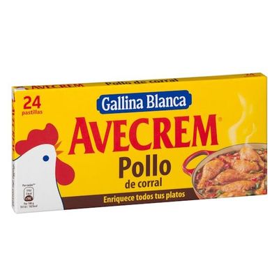 Avecrem Chicken Stock Cubes, 24 Units, 240g, Pack of 3, Total 720g