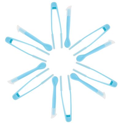 Abaodam 20pcs Contact Lens Remover Tool Soft Suction Tip Compact Lens Care Kit for Home Use Precision Tweezer and Storage Case for Travel and Makeup