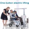 Hydraulic Patient Lift, Foldable Electric Hoist for Home Use, Portable Lift for Elderly and Disabled, Transfers Between Bed, Sofa, Wheelchair, and Bathtub view 2