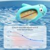 Bath Temperature Fish Toy - 15x10.2cm, Digital Thermometer With Easy To Read Screen, Waterproof, Fun Bath Toy | Water Gauge Tool, For Mom, Kids, Boys, Girls, Indoor Baths view 3