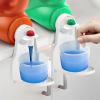 Laundry Detergent Drip Catcher - Fabric Softener Holder, Laundry Cup Rack, Liquid Laundry Cup Container for Organization, Prevents Spills and , Convenient view 3