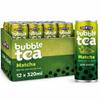 Tiger Tiger Matcha Bubble Tea Cans with Nata de Coco 12 x 320ml Low Sugar Boba Tea Cans, Ready to Drink Iced Tea Multipack view 1