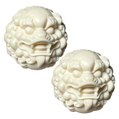 Baoding Stress Balls - Hand Massage, Exercise Therapies, Wooden Wellness with Ergonomic Design | Small 2 Pieces for Meditation Relaxation Home Office Seniors Adults Travel School Daily Commute
