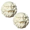 Baoding Stress Balls - Hand Massage, Exercise Therapies, Wooden Wellness with Ergonomic Design | Small 2 Pieces for Meditation Relaxation Home Office Seniors Adults Travel School Daily Commute view 1