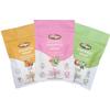 Nilaqua No Rinse Shampoo Cap Variety Bundle Biodegradable Shampoo Wraps Watermelon, Oatmilk & Apple Vegan Waterless Hair Wash for Care & Travel view 1