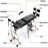 Back Lumbar Traction Device for Bed, Cervical and Lumbar Traction Bed, Home Use Cervical Spine Extension Stretcher view 2