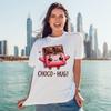 ChocOHug T-Shirt Kawaii Food Design Chocolate Bar Candy Sweets Valentines Day Gift for Him and Her L view 3