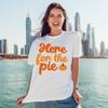 Sassy Souls Here for The Pie T-Shirt Dessert Lover Pumpkin Spice Thanksgiving Holiday Food Gift for Him and Her M view 3