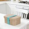 VICASKY 5pcs Bento Box Elastic Strap Carrying Bands for Lunch Box Office Picnic Camping Outdoor Food Container Sealing view 4