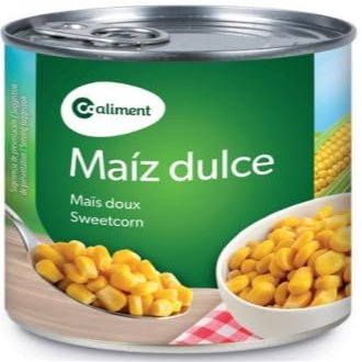 Coaliment Sweetcorn 285g (Drained Weight) Pack of 6 | Ideal for Salads, Cooking & Side Dishes
