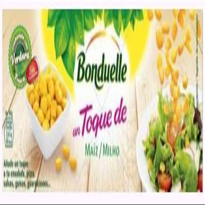 Sweetcorn in Grains 3 x 75g Bonduelle (Drained Weight 3 x 70g) Pack of 3