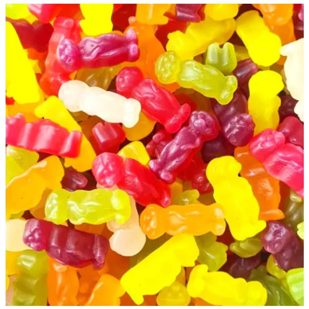 Vegan Variety Pack - Assorted Plant-Based Candy Mix, Dairy Free & Gelatine Free (1500g, Vegan Baby Meerkats Sweet)