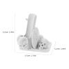 Sewroro 2pcs Storage Rack Holder for Men Bathroom Shaving Accessory Organizer Stand for Home Travel view 2