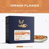 Herbamina Grain Flakes Breakfast Cereal, High Fibre Crispy Wheat Flakes, Quick & Easy Breakfast or Snack with Milk or Yogurt, 180g view 4