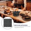 FOMIYES Bento Box Wrapping Cloth Japanese Style Cotton Floral Pattern 70X70Cm Foldable Decorative Lunch Wrap for Adults view 3