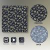 FOMIYES Bento Box Wrapping Cloth Japanese Style Cotton Floral Pattern 70X70Cm Foldable Decorative Lunch Wrap for Adults view 4