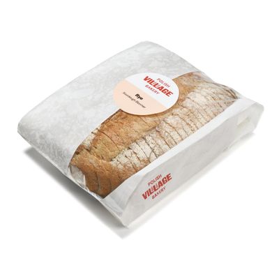 Rye Sourdough Bread 800g Sourdough Bloomer, Pre-sliced Artisan Sourdough Loaf, Authentic Slow Fermented, Large Family Size