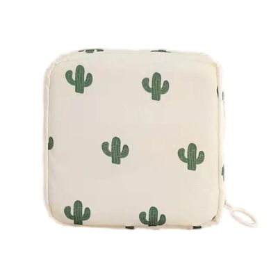 Sanitary Napkin Storage Bag Small Waterproof Cartoon Portable