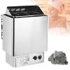 Electric Sauna Heater(For 2-13m), Stainless Steel Sauna Heating Stove with Internal Controller, Timer: 0-180 Min, Temperature: 0-110,6.0KW view 1