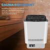 3-9 Kw Sauna Heater,30-110 c Overheating Protection Thermostat Electric Sauna Stove Wet&dry,With External Digital Display Controller, For Home Spa Sauna Room,9KW view 3