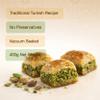 Mehur Safranbolu Lokumcusu Turkish Pistachio Baklava Pastry 14.11 oz (400g) Authentic Turkish Desserts, Halal Gourmet Sweets Gift Box view 4