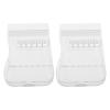 COLLBATH 2pcs Water Flosser Accessory Storage Box Tips Holder Nozzle Organizer Case Compatible for Dental Irrigator Oral Care Family Use