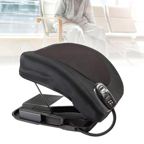 Electric Lift Seat Assist Cushion, Adjustable Mobility Aid for Elderly and Disabled, Power Lifting Chair Cushion for Enhanced Comfort and Support