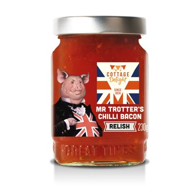Cottage Delight - Mr Trotter's Chilli Bacon Relish - 230g