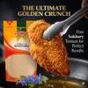 Anjoman Fine Breadcrumbs 4x200g (800g) | Golden Crispy Sokhary Bread Crumbs Multipack for Frying, Baking & Air Fryer view 4