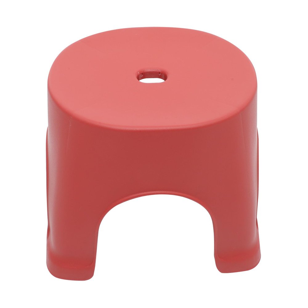 IWOWHERO Step Stool Bathroom Stool for Small Plastic Lightweight Boys and Girls Multi-use Non-slip Pink for Home and Potty Training Use