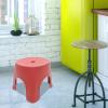 IWOWHERO Step Stool Bathroom Stool for Small Plastic Lightweight Boys and Girls Multi-use Non-slip Pink for Home and Potty Training Use view 4