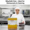 Anjoman Jumbo Kalamata Olives 18kg Whole Kalamata Olives in Brine Catering & Foodservice Bulk Tin view 2