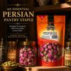Anjoman Edible Dried Rose Buds 2x25g | Culinary Grade Whole Rose Flower Petals for Tea, Baking, DIY Skincare & Floral Baths | 2-Pack view 3
