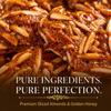 Anjoman Honey Sohan Almond Toffee 500g Traditional Crunchy Honey Toffee with Sliced Almonds Premium Thin Brittle Candy Luxury Dessert & Gourmet Gift Pack 500g Box view 3