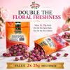 Anjoman Premium Dried Rose Buds | Authentic Culinary Rose Flower Petals for Tea, Baking & Floral Baths | 100% Natural, Edible | 25g (Pack of 6) view 2